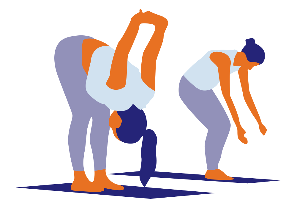 illustration yoga